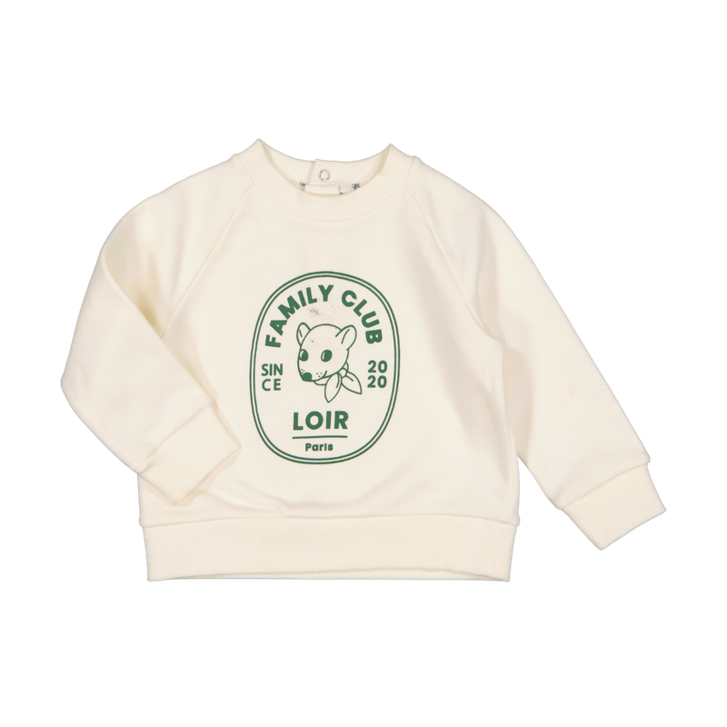 FAMILY CLUB Sweatshirt - Cream