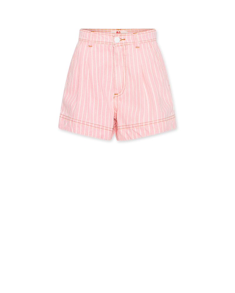 nyama striped shorts 000528 - pink