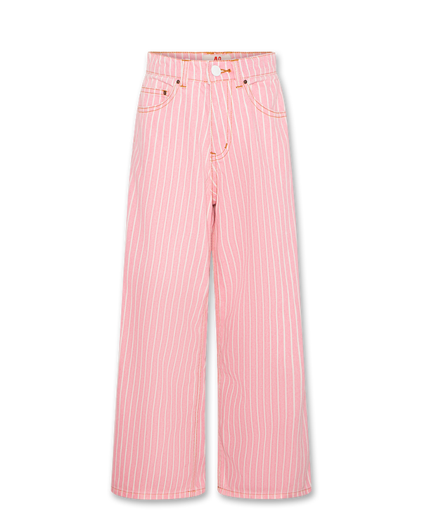 leyla striped pants 000528 - pink