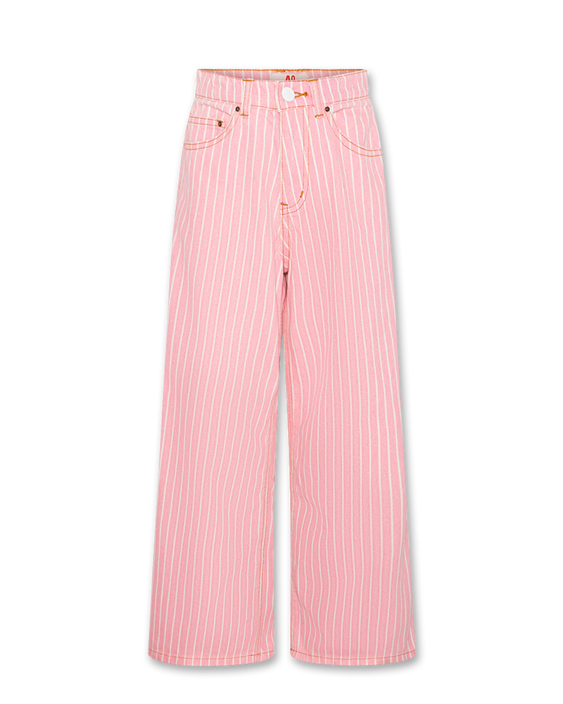 leyla striped pants 000528 - pink