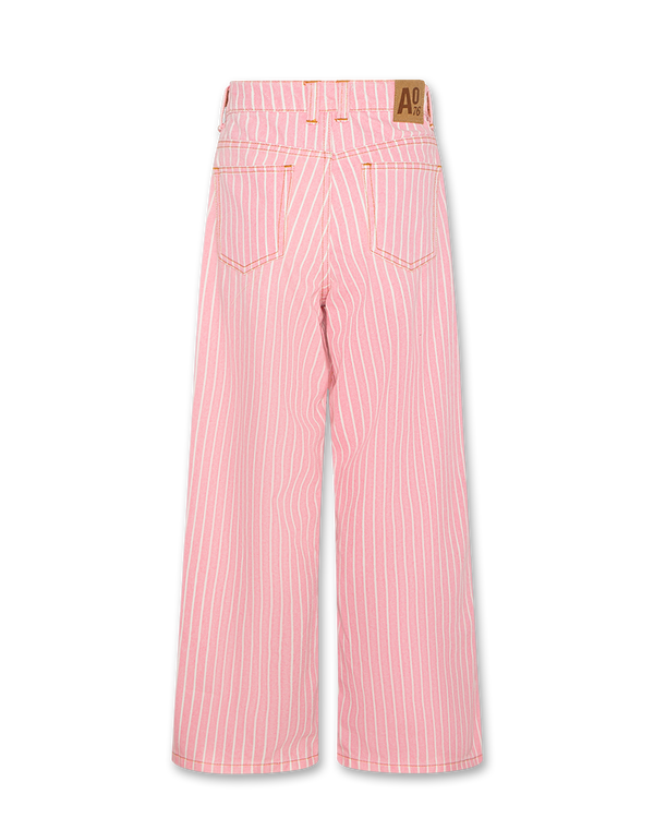 leyla striped pants 000528 - pink