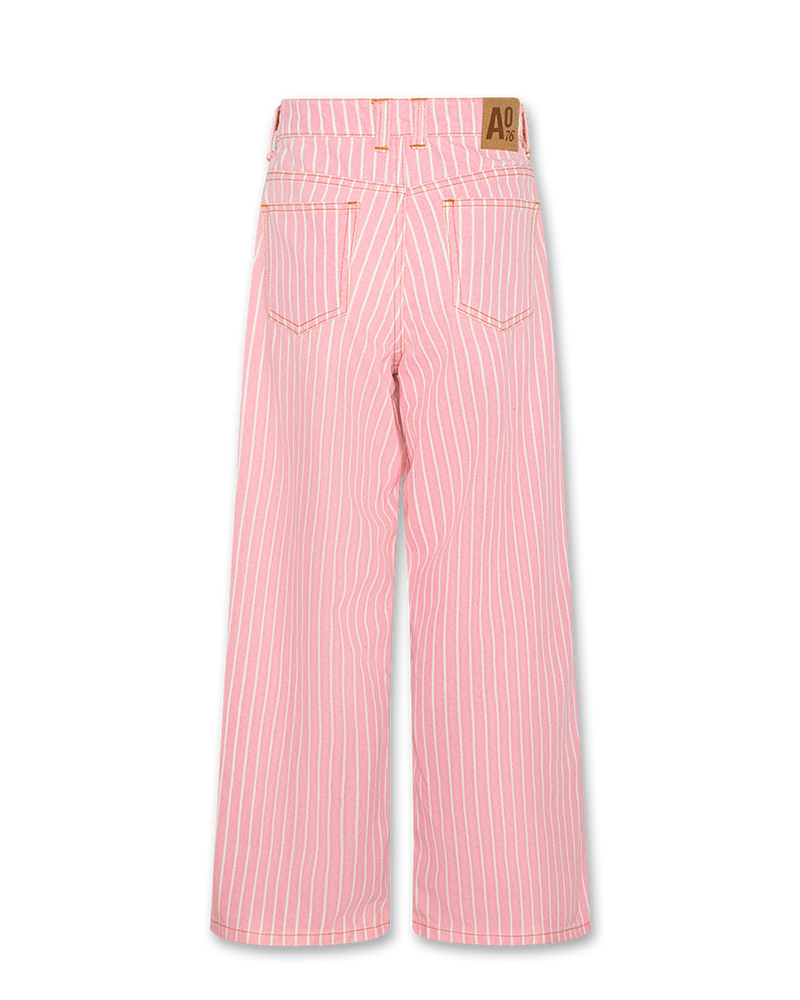 leyla striped pants 000528 - pink