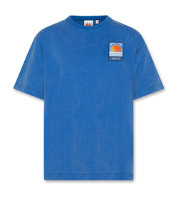 silas t-shirt sunset SW 000707 - bright blue