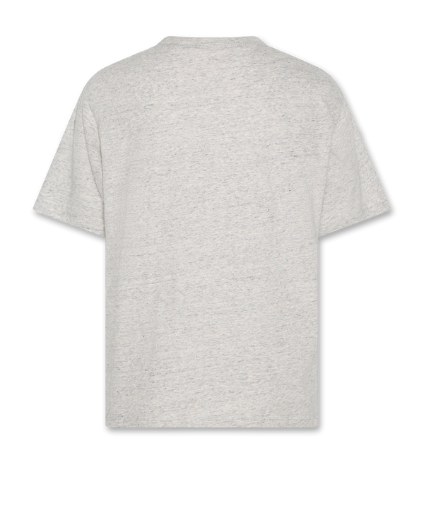 silas t-shirt waves 000985 - heather grey