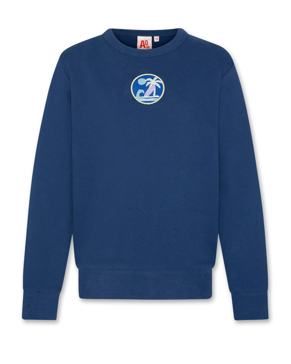 tom sweater going 000725 - mid blue