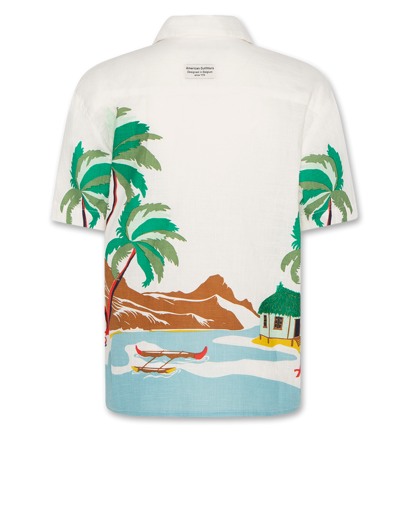 hawaiian malindi shirt 000099 - multicolour