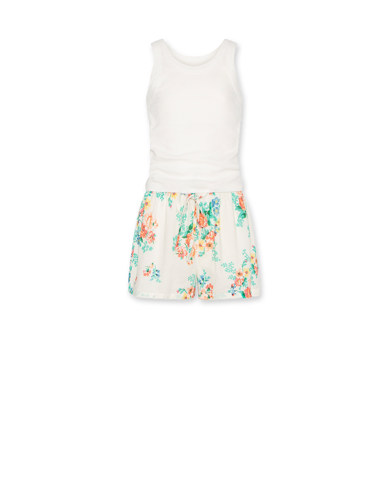 la pajamas shorts+top G 009120 - tia flower