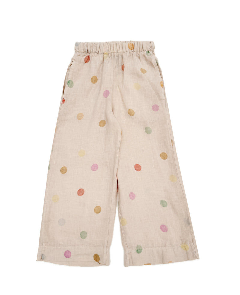 Linen Pants - Dots