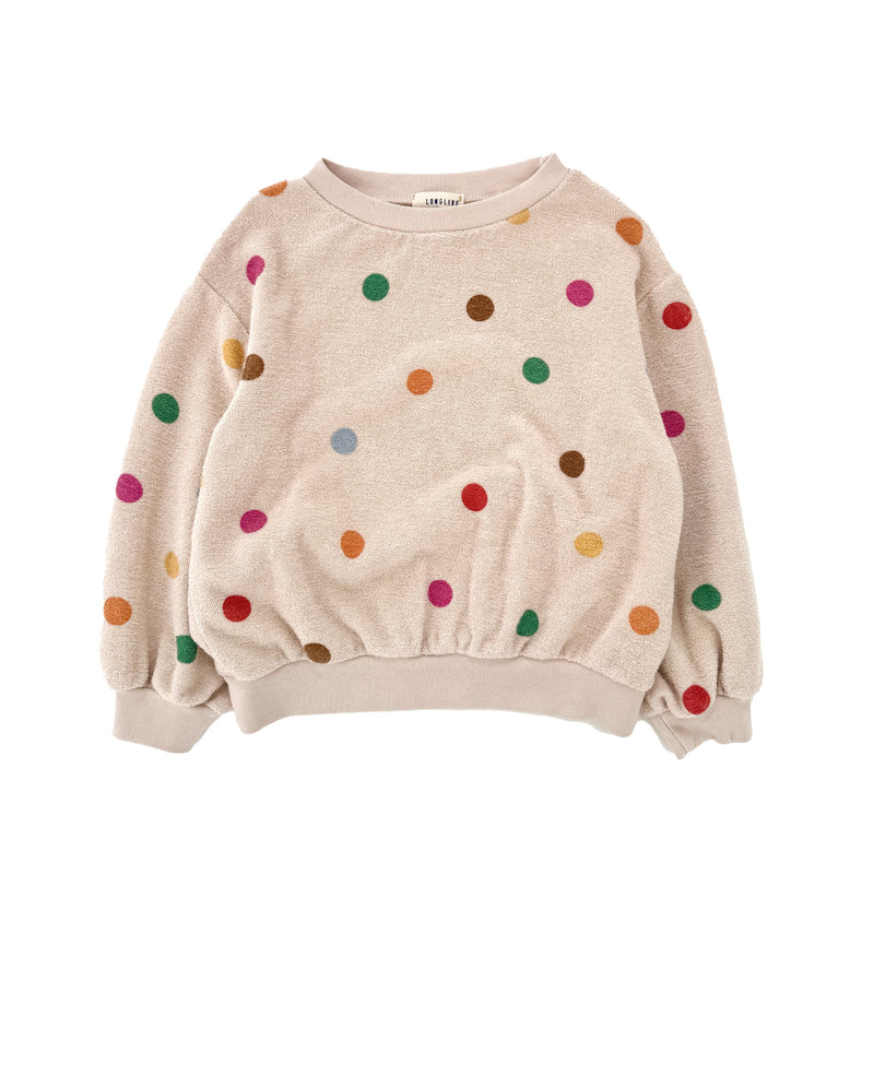 Sweater - Off White Dots