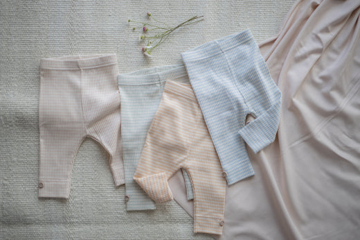 AIDA knit leggings - nude/pink