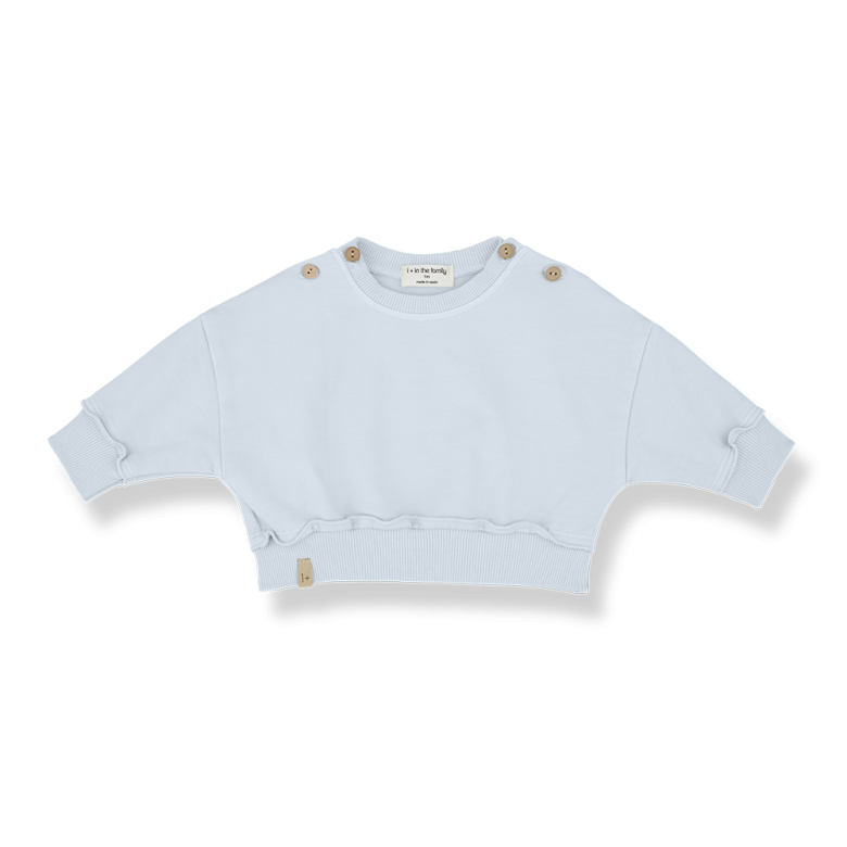 JOB knit sweater - misty-blue