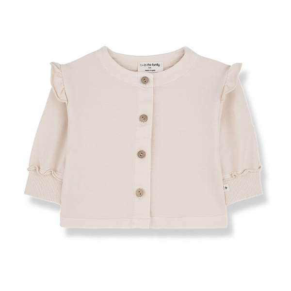 ONA knit girly jacket - nude/pink