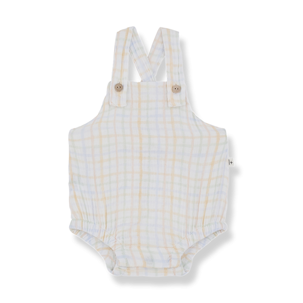 BABA woven romper - ecru