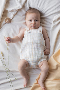 BABA woven romper - ecru