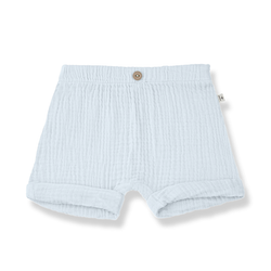 MIRKO woven bermuda - misty-blue