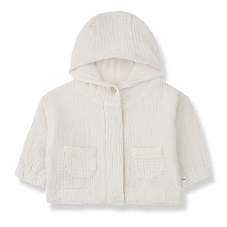 FELIX woven lined jacket - ecru