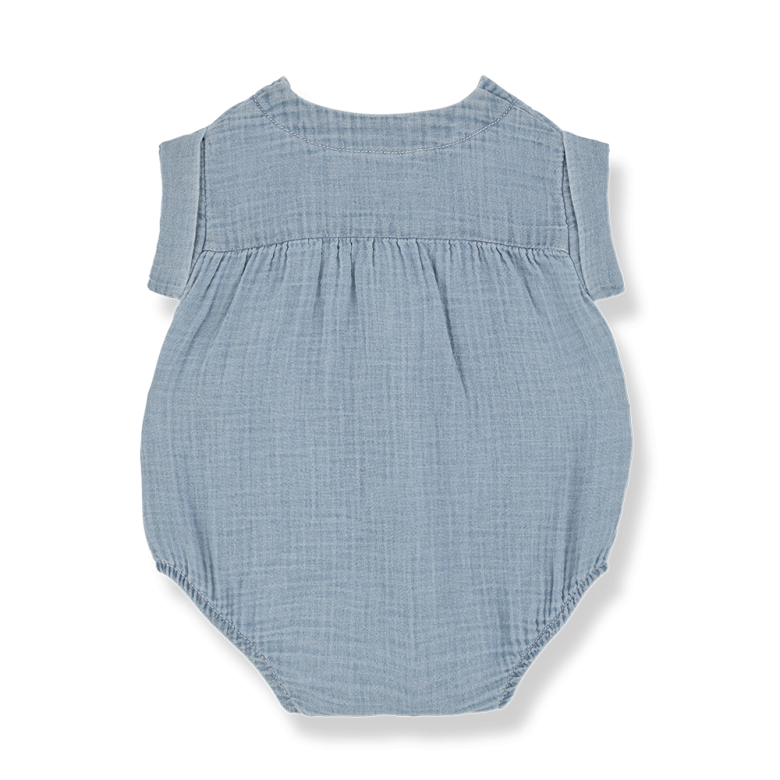 CARLO woven romper - denim