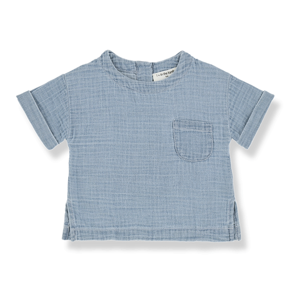 BENEDETTO woven shirt - denim