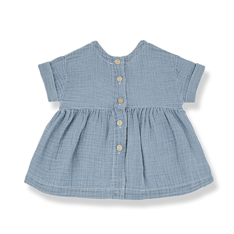 LAVINIA woven dress - denim