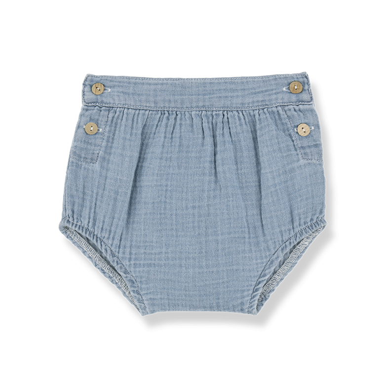 ALLEGRA woven bloomer - denim