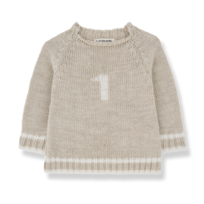 DIDAC knit sweater - beige