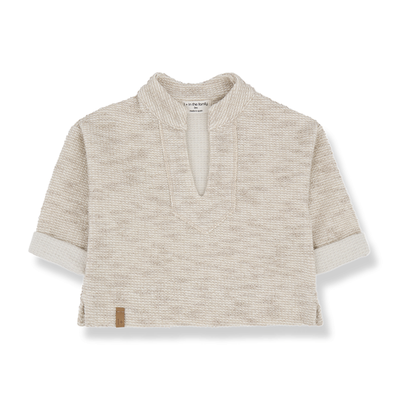 GUILLE knit sweater - beige