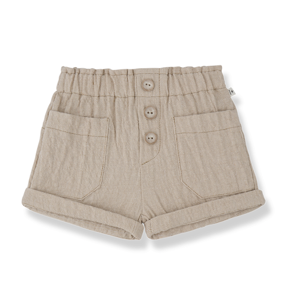 JOFRE woven bermuda - beige