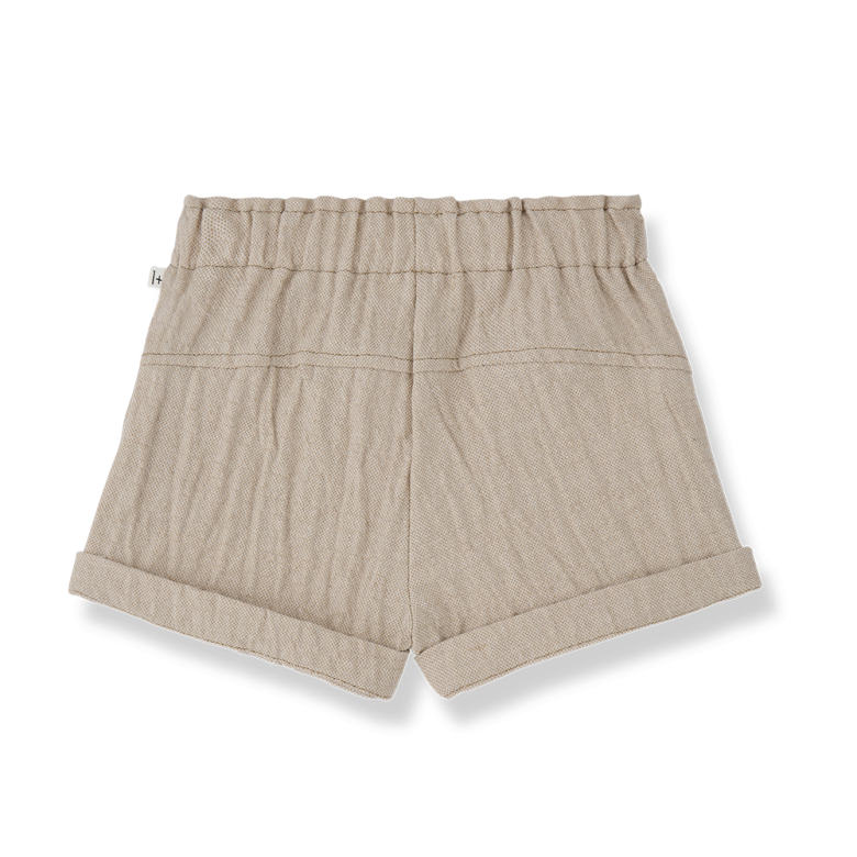 JOFRE woven bermuda - beige