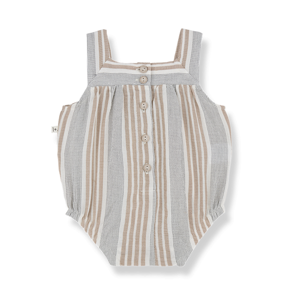 EREN woven romper - petroleum