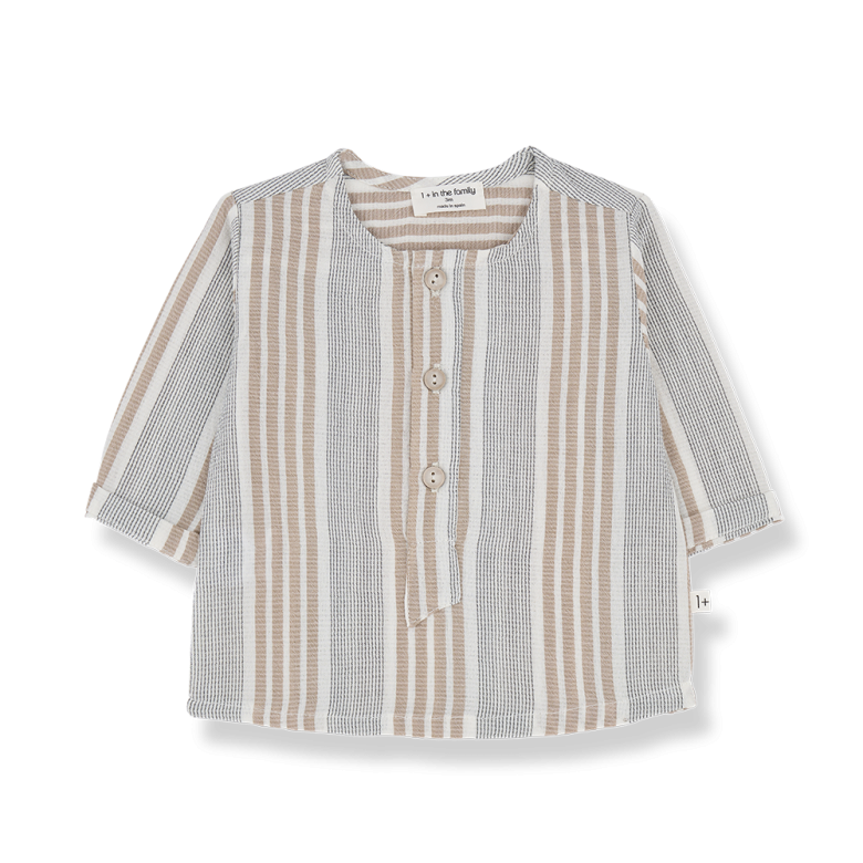 ENRIC woven shirt - petroleum