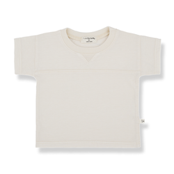 XIMO knit s.sleeve t-shirt - off-white