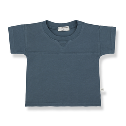 XIMO knit s.sleeve t-shirt - petroleum