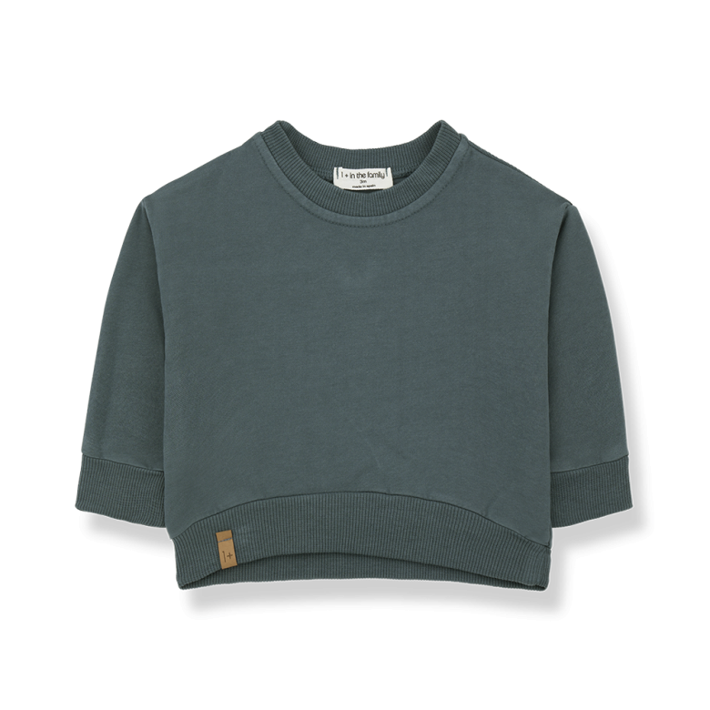 ESTEBAN knit sweater - petroleum