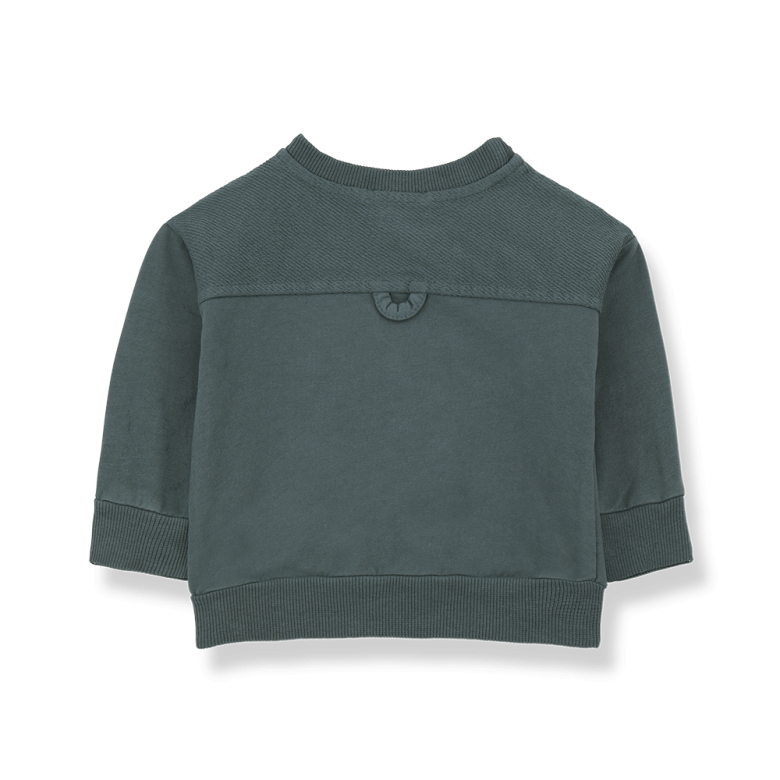 ESTEBAN knit sweater - petroleum