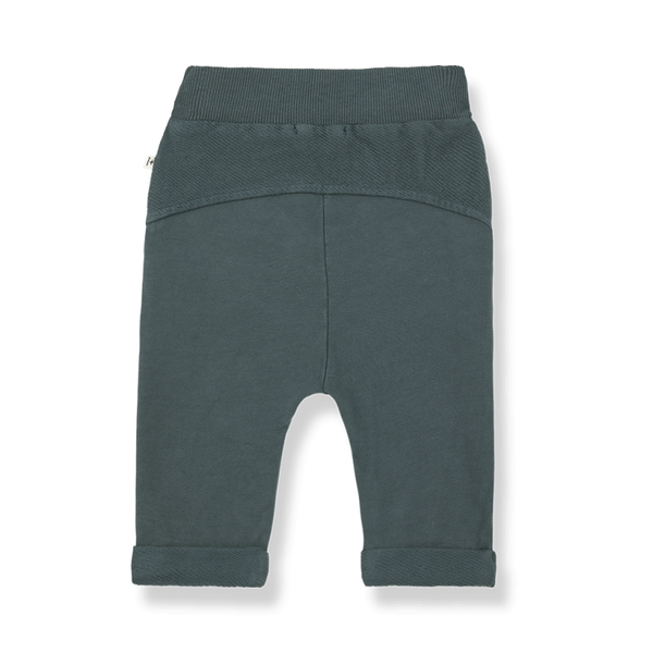 GUREN knit pants - petroleum