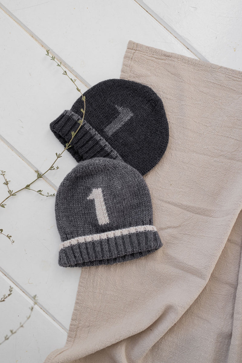 LUCAS number one beanie - anthracite