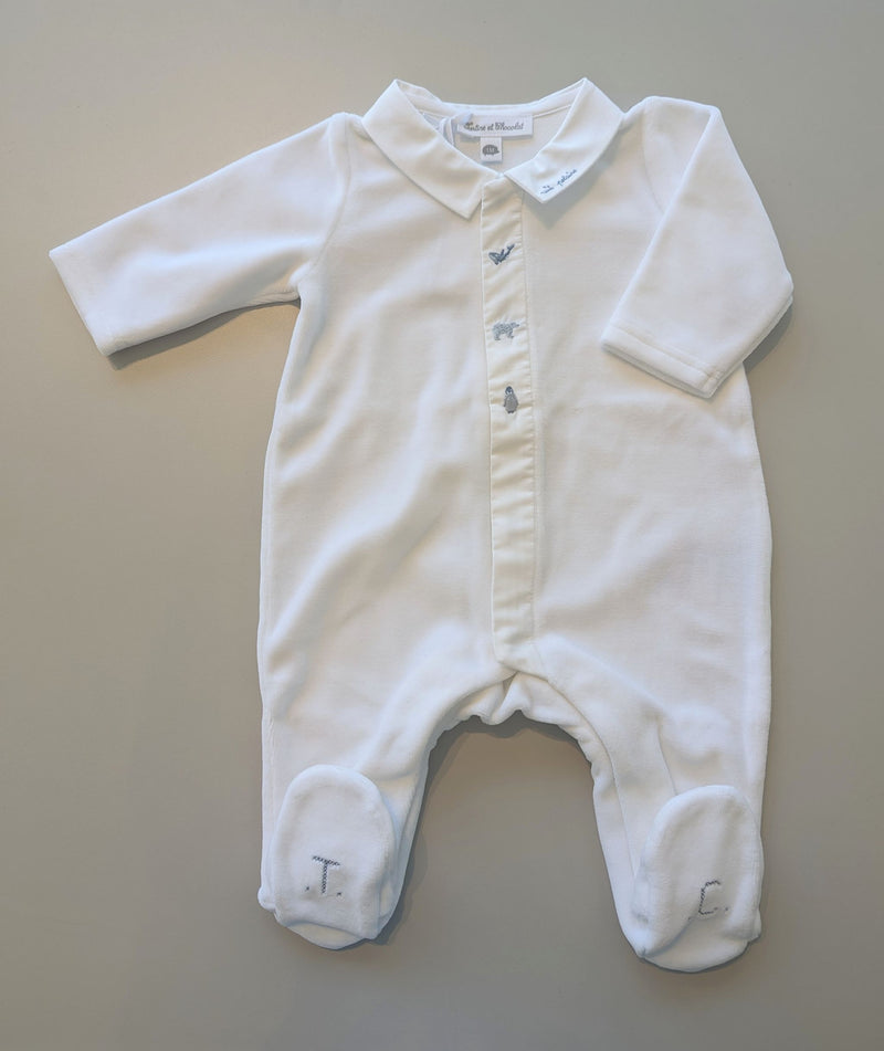 BABY NUIT PYJAMA16 - Blanc