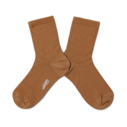 Paul - Lightweight Ribbed Socks - 779 - Caramel au Beurre Salé