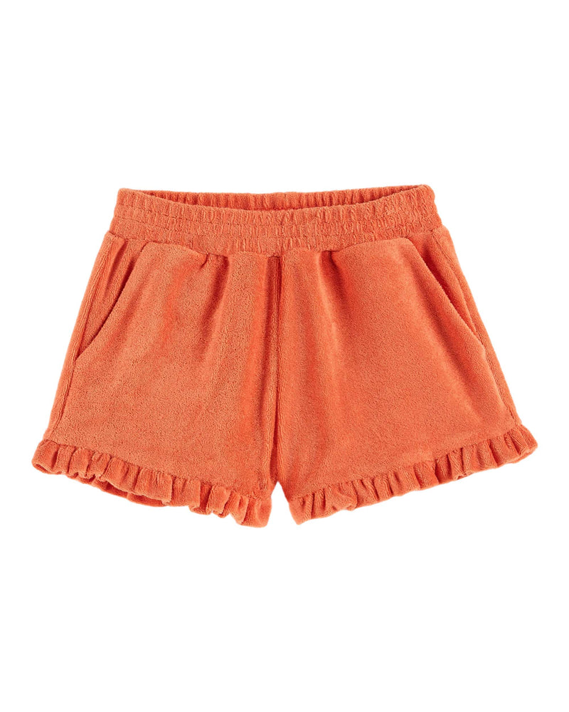 TERRY RUFLES SHORTS - CANICULE