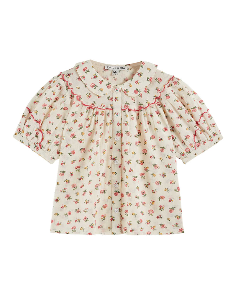 FLORESCO PRINTED BLOUSE - FLORESCO