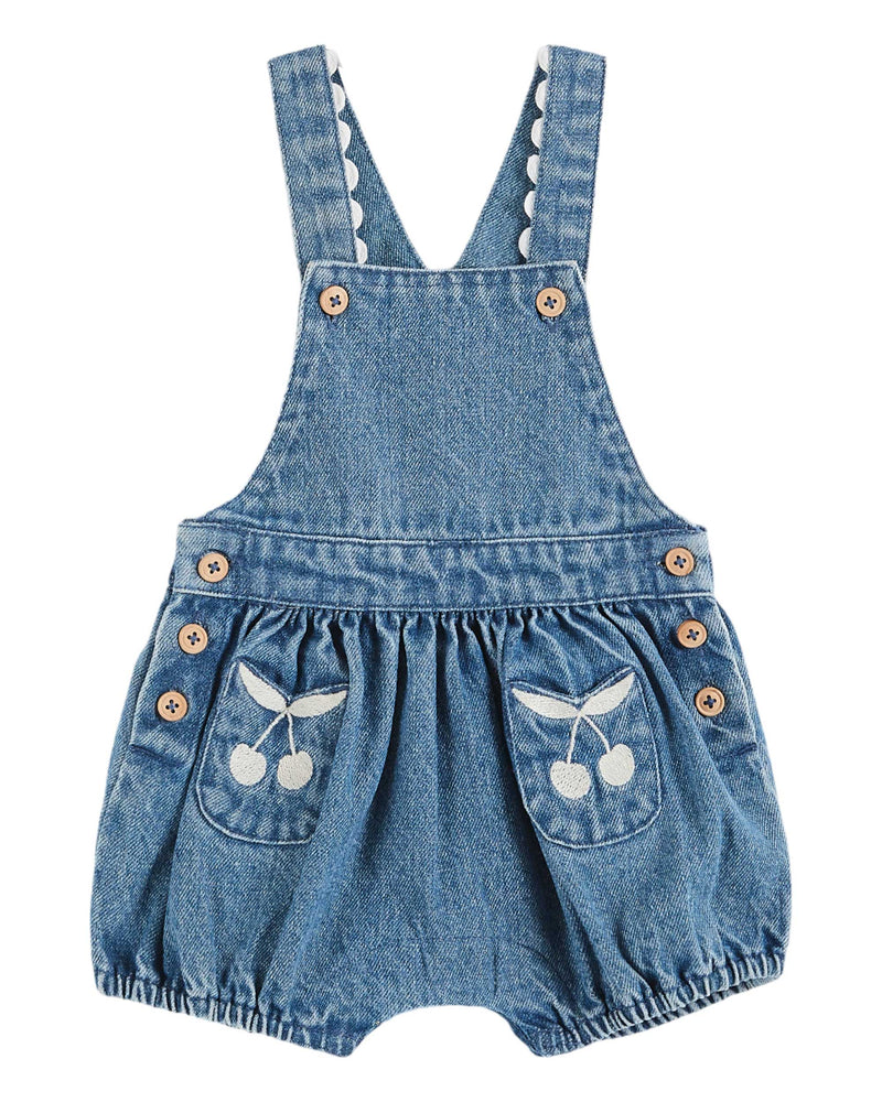 SHORT OVERALLS - DENIM