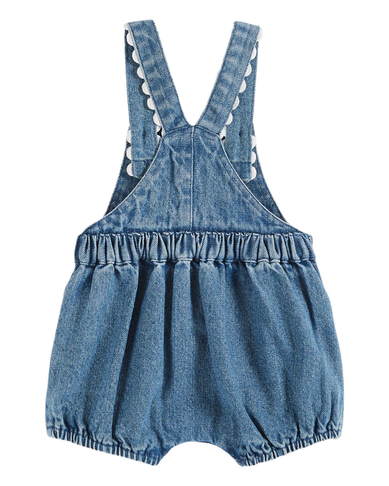 SHORT OVERALLS - DENIM