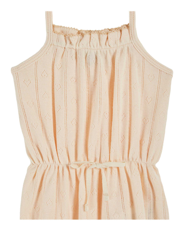 OPENWORK ROMPER - CREME