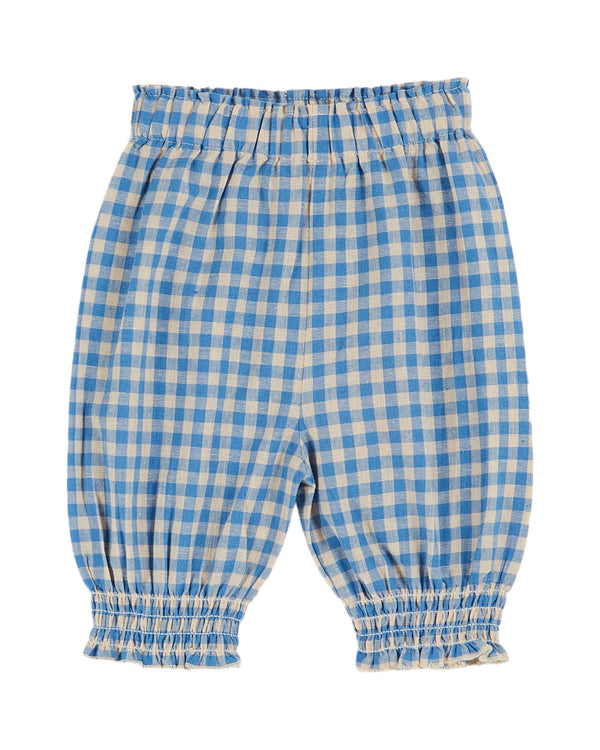 BABY GINGHAM SIRWAL PANTS - VICHY LAGON