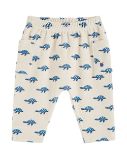 PRINTED TERRY SIRWAL PANTS - TORTUE