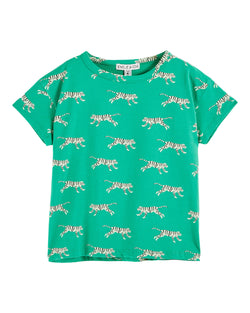 ALL OVER PRINTED TEE SHIRT - TIGRE GAZON