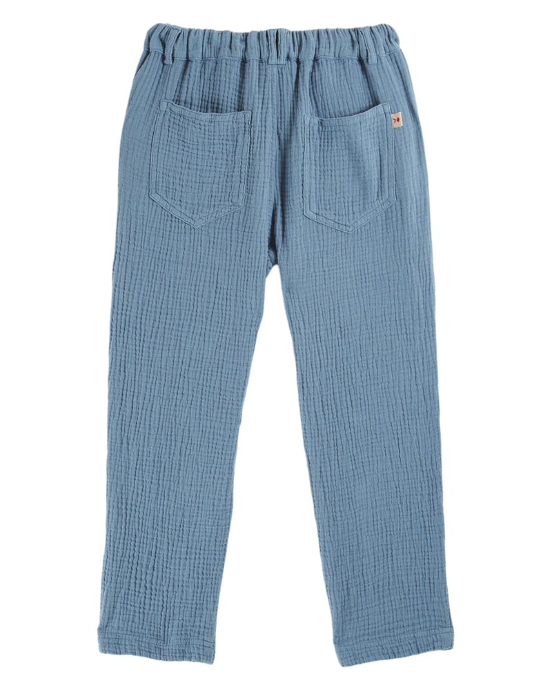 COTTON GAUZE TROUSERS - VAGUE