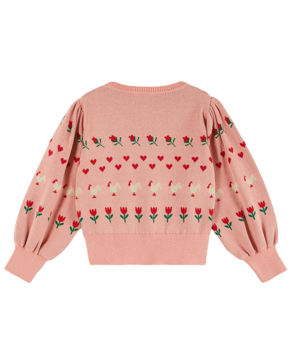 FLORAL PULLOVER - BLOSSOM