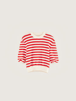 AGOV T1761S SWEATSHIRT - STRIPE A