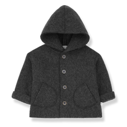 ANGEL hooded jacket - anthracite